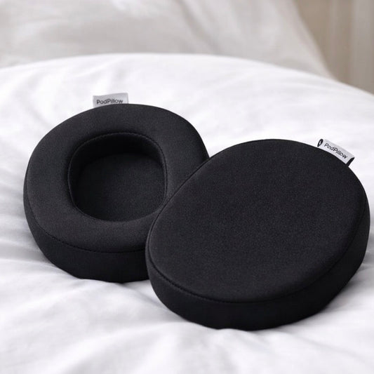 The Original PodPillow – Comfort Cushion for Earbuds | Relieves Ear Pressure When Lying on Your Side | Works with AirPods & All Earbuds